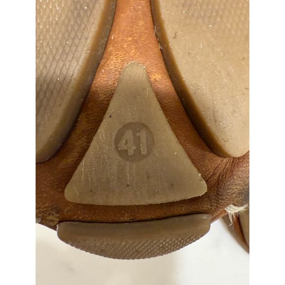 Pikolinos Jerez Brown Leather Slip On Moccasin Sandals Size EU 41 US 10.5 - Picture 9 of 9